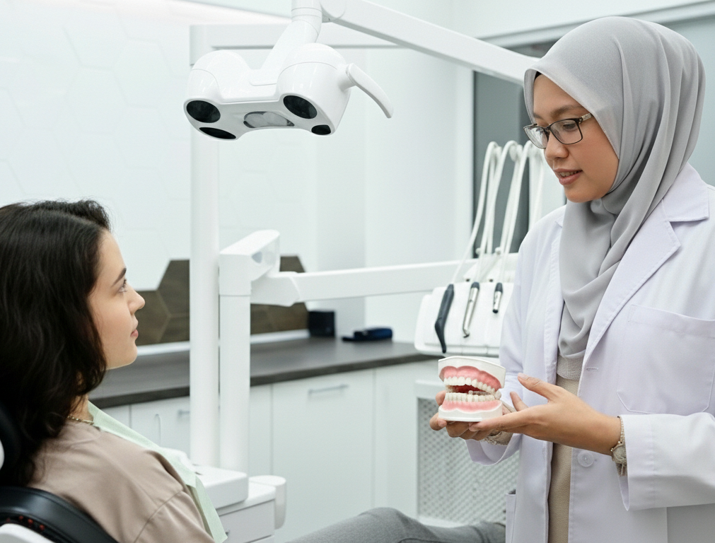 Dentist consultation at Klinik Pergigian Diana